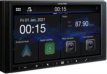Alpine iLX-W690D Autoradio med DAB+, Apple Carplay & Android Auto profil forside/front