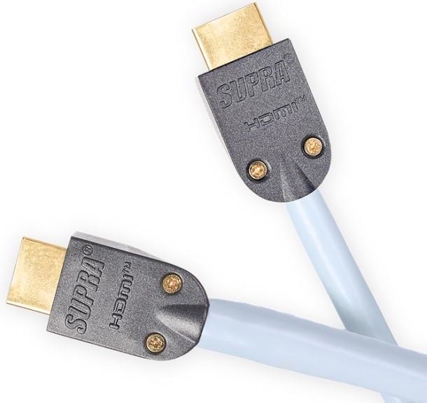Supra 8K HDR HDMI eARC kabel 1 meter forside/front