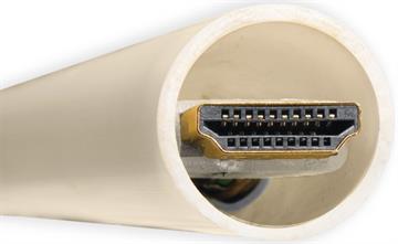 Supra 8K HDR HDMI eARC kabel 5 meter inde i et rør