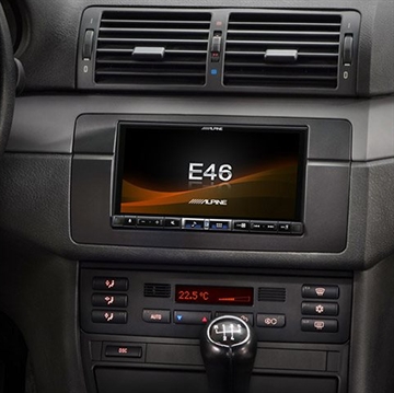ALPINE ILX-705E TRÅDLØS APPLE CARPLAY 2-DIN 7" SKÆRM TIL BMW E46
