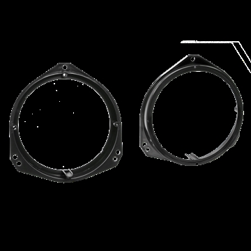 Højttalerrammer til BMW, Mercedes, Nissan, Opel & Renault 6.5"