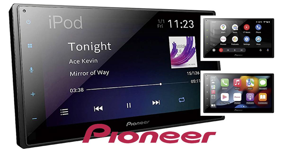 Pioneer SPH-DA360DAB Autoradio m. trådløs Apple CarPlay