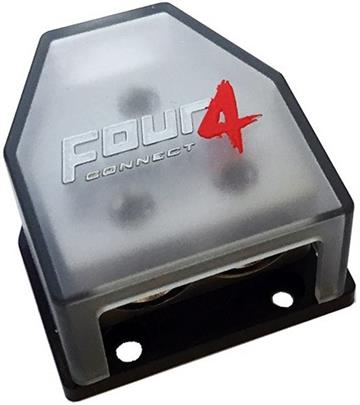 4Connect Fordeler blok til 3x20/50 mm² strømkabel forside/front