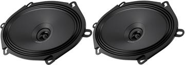 Audison Prima APX 570 Coaxial højttalersæt 5x7" profil forside/front