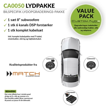 CA0050 - Bilspecifik Smart Upgrade lydpakke