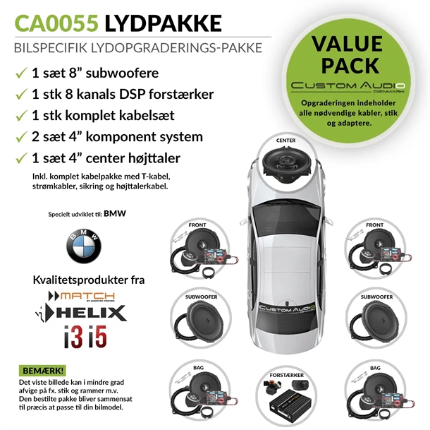 ATF-0055 - Bilspecifik Premium Upgrade lydpakke
