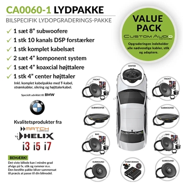 ATF-0060/1 - Bilspecifik High-End Upgrade lydpakke