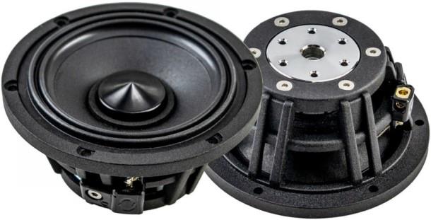 AudioCircle Pro Line 3.5" Mellemtone højttalersæt til bil profil forside/front