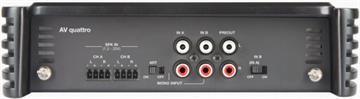 Audison Voce AV quattro 4-kanals forstærker side indgange/site inputs