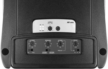 Audison Voce AV uno 1-kanals monoblok forstærker til bil top delefilter/crossover