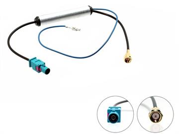 Antenneadapter FAKRA HAN > SMA HAN AUDI/ FIAT/ PEUGEOT/ SEAT/ SKODA/ OPEL/ VW