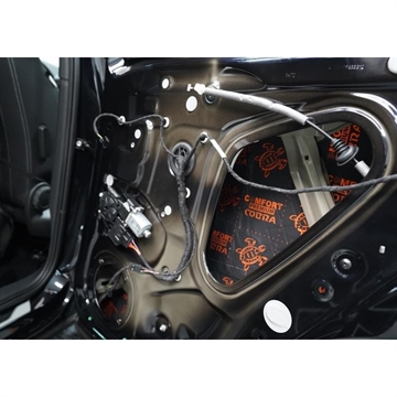 Comfort Mat Cobra 2,3 mm Vibrationsdæmper Monteret i døren i bil