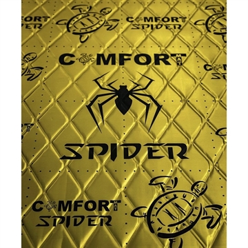 Comfort Mat Spider 3,5 mm Vibrationsdæmper Forside/Front