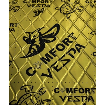 Comfort Mat Vespa 2,5 mm Vibrationsdæmper Forside/Front