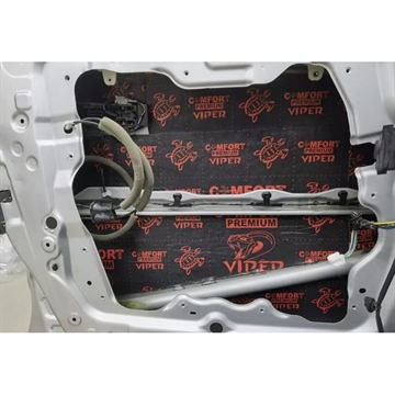 Comfort Mat Viper 3 mm Vibrationsdæmper Monteret i dør i bil