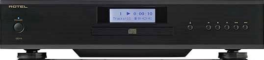 Rotel CD11 CD afspiller med analog og digital udgang Sort forside/front