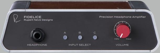 Fidelice Precision AMP High-End Høretelefonforstærker fra Rupert Neve Design forside/front