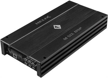 Helix M Six DSP 6-kanals forstærker med 10-kannals DSP processor til bil profil forside/front