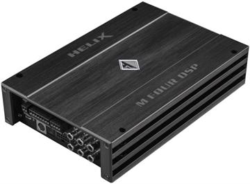 Helix M Four DSP 4-kanals forstærker med 6-kanals DSP processor forside/front