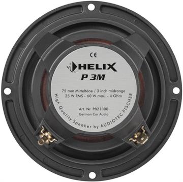 Helix P 3M 3" Mellemtone højttalersæt til bil bagside/back