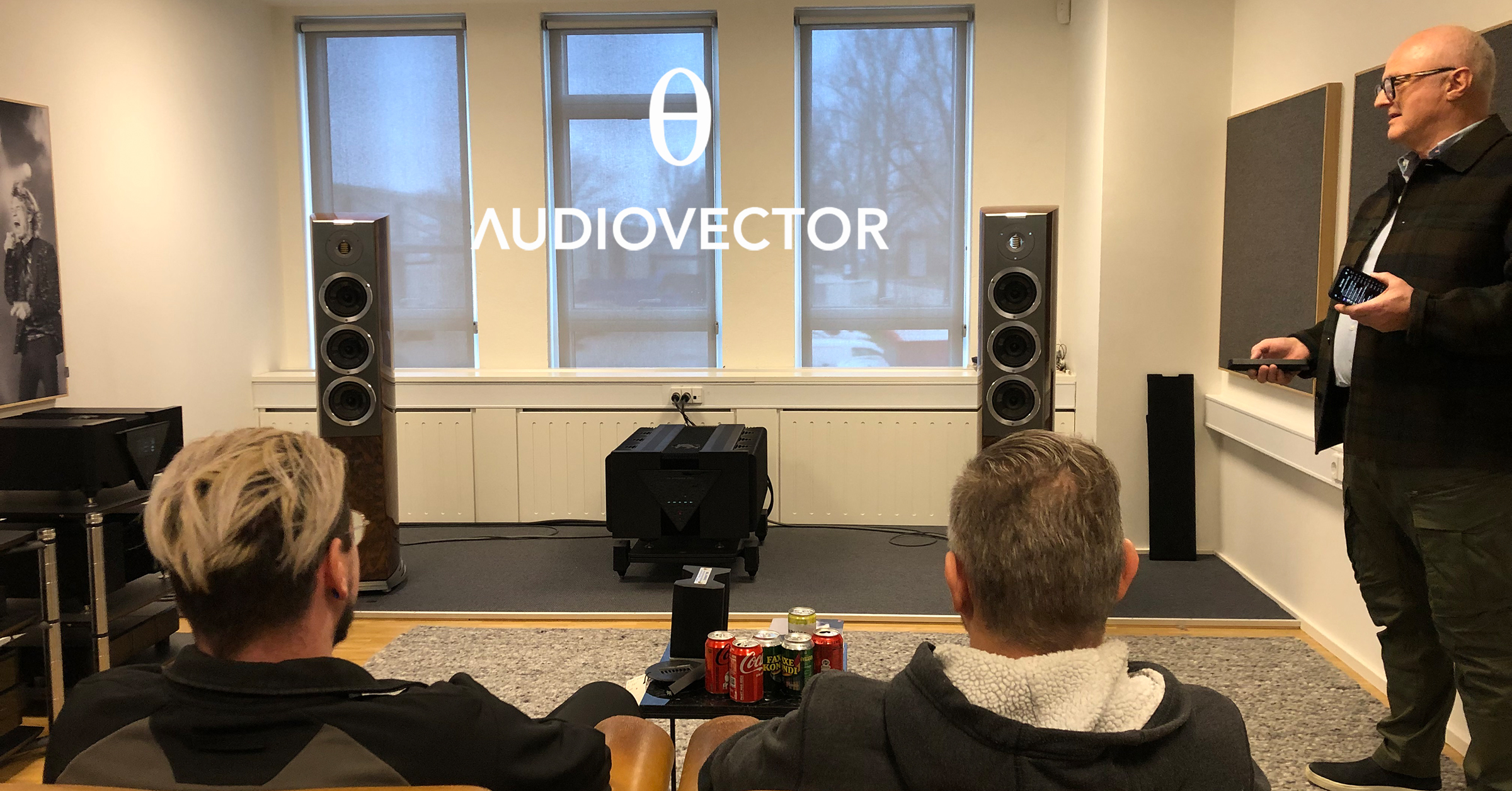 Besøg hos Audiovector
