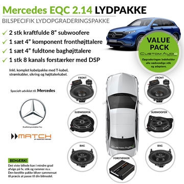 Mercedes EQC 2.14 lydpakke