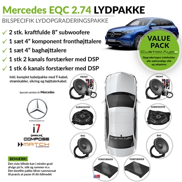 Mercedes EQC 2.74 lydpakke