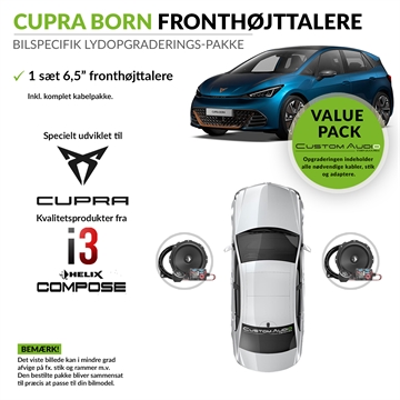 Cupra Born fronthøjttaler lydpakke