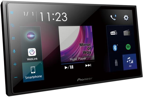 Pioneer SPH-DA250DAB 2-DIN Autoradio med Apple CarPlay, Android Auto og DAB+ profil home screen