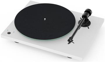 Pro-Ject T1 Phono SB Pladespiller med RIAA forstærker Hvid profil forside/front