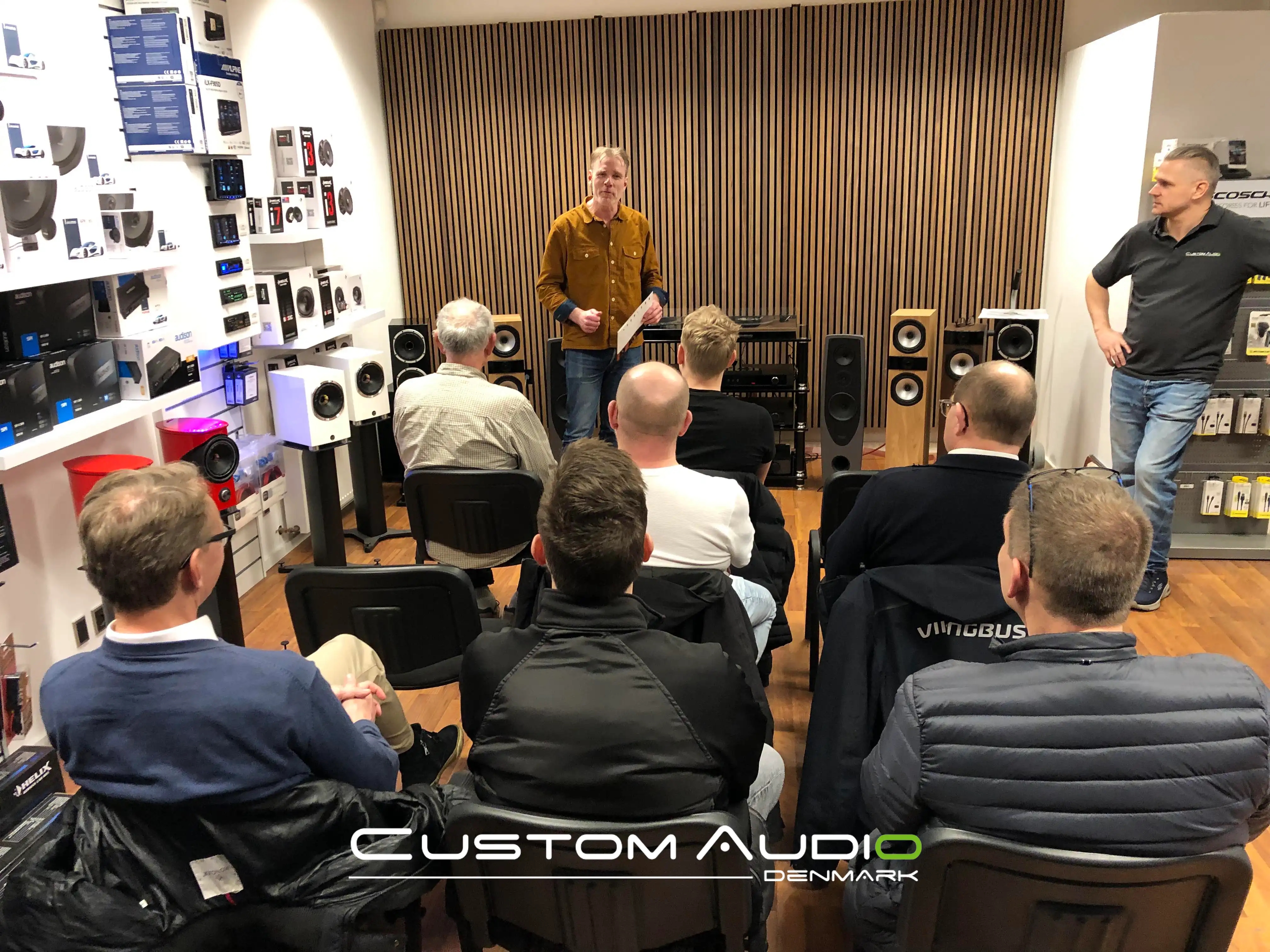 Rega & Fyne Audio demo aften hos Custom Audio Holbæk d. 16/10  2024