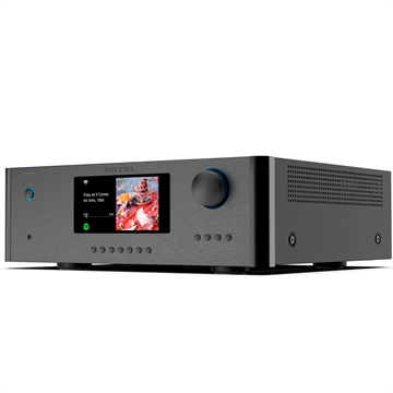 Rotel RAS-5000 Sort Integreret forstærker med musikstreaming Profil forside/front
