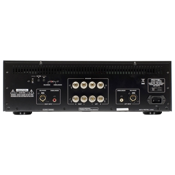 Rotel RB-1552 MK2 Sort 2-kanals effektforstærker Bagside
