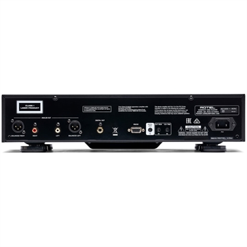 Rotel RCD-1572 MK2 Sølv CD afspiller med DAC Bagside