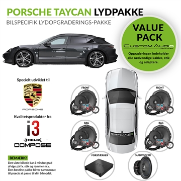 Porsche Taycan STAGE 2.3 Lydpakke