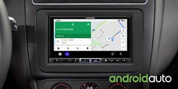 Alpine iLX-705D Autoradio med trådløs Apple Carplay Android Auto visning