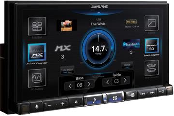Alpine iLX-705D Autoradio med trådløs Apple Carplay lydindstillinger