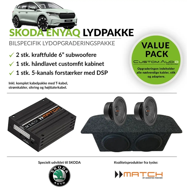 Skoda Enyaq lydpakke 