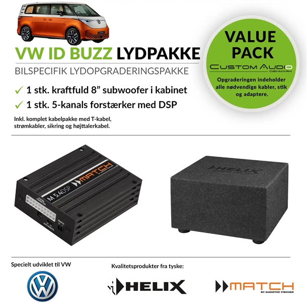 VW ID BUZZ lydpakke 