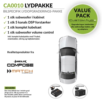 CA0010 - Bilspecifik Smart Upgrade lydpakke