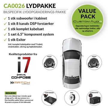 ATF-0026 - Bilspecifik High-End Upgrade lydpakke