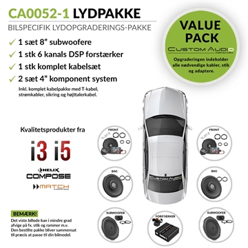 CA0052-1 - Bilspecifik Premium Upgrade lydpakke