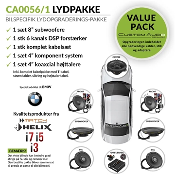 CA0056-1 - Bilspecifik High-End Upgrade lydpakke