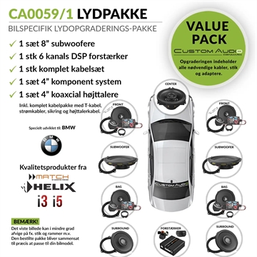 CA0059-1 - Bilspecifik Premium Upgrade lydpakke