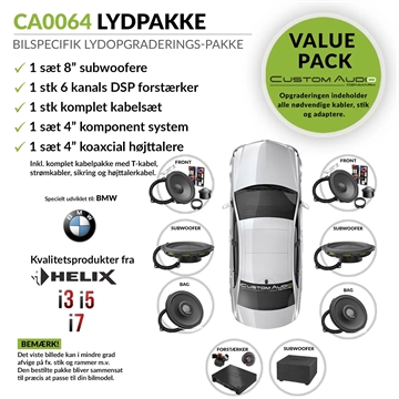 ATF-0064 - Bilspecifik High-End Upgrade lydpakke