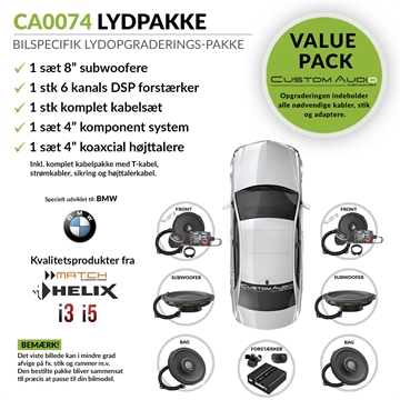 ATF-0074 - Bilspecifik Premium Upgrade lydpakke
