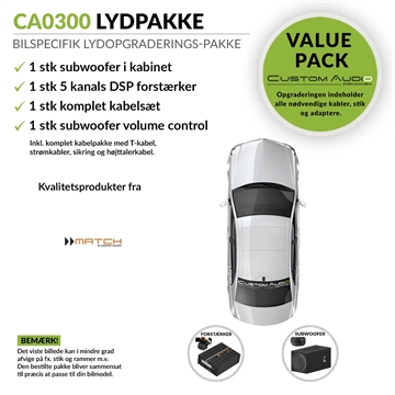 CA0300 - Bilspecifik Smart Upgrade lydpakke