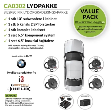 CA0302 - Bilspecifik Premium Upgrade lydpakke