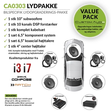 ATF-0303 - Bilspecifik High-End Upgrade lydpakke