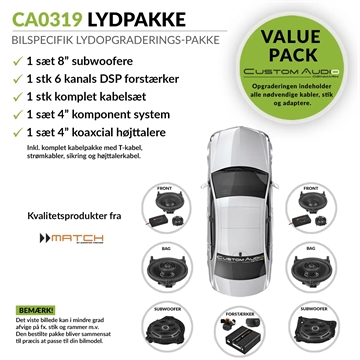 ATF-0319 - Bilspecifik Advanced Upgrade lydpakke